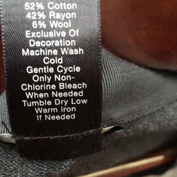 ANN TAYLOR S Wool Blend Button Down Boyfriend Cardigan Sweater - Picture 5 of 10